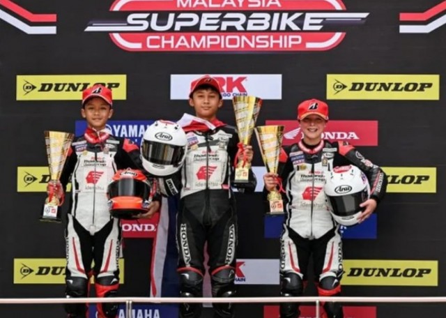 Pebalap Muda Astra Honda Melesat Raih Double Podium IHTTC 2026 Sepang